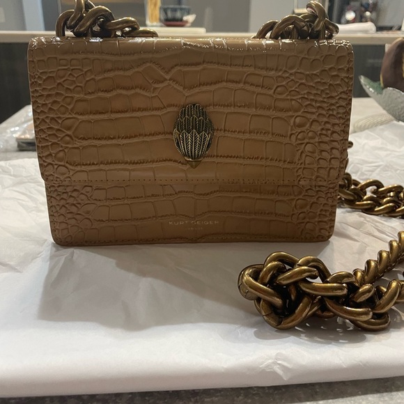 Kurt Geiger Tan Purse - Picture 4 of 10
